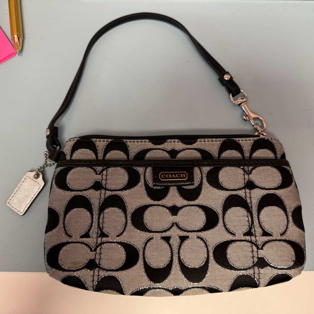 Coach Black and Gray Women's Bag